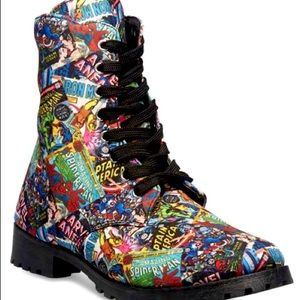Marvel Comics Combat Boots